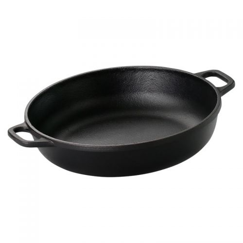 Frigideira Paella 36 cm di�metro com Tampa de Vidro Santana