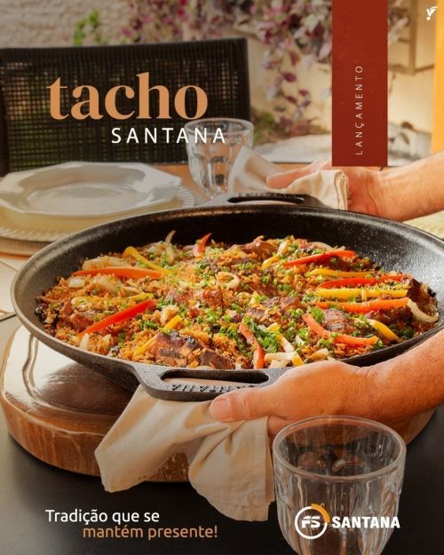 Tacho De Ferro Fundido Com Duas Alças 44 Cm Grande Santana