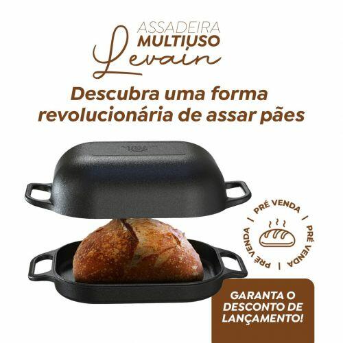 Assadeira de Ferro Multiuso Levain