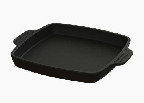 Chapa Tepan de ferro fundido quadrada