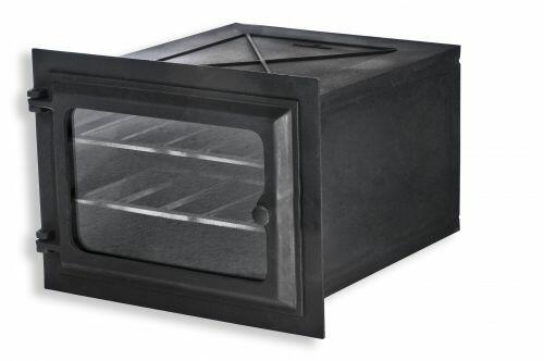 Forno de ferro fundido grande tampa de vidro Lib