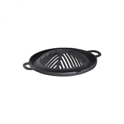 GRELHA CONCAVA CHAPEU JAPONES REDONDA DA GENGIS KHAN 32 CM
