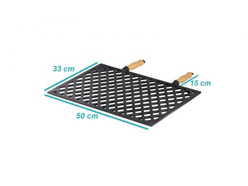 GRELHA RETANGULAR 50 X 33 CM LIB