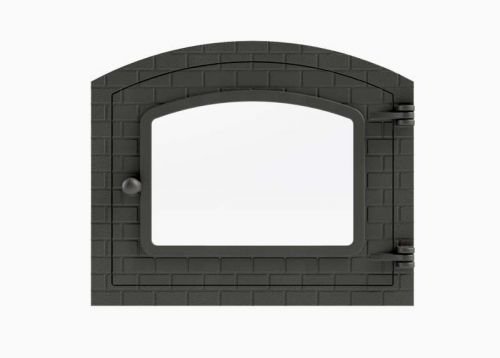 Porta Forno Colonial com vidro