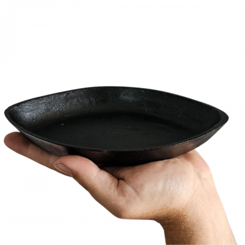 Travessa Folha 20x13cm Ferro Fundido Libaneza