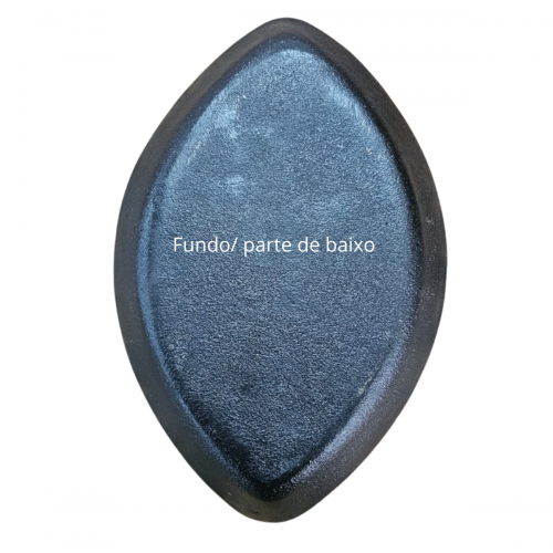 Travessa Folha 20x13cm Ferro Fundido Libaneza