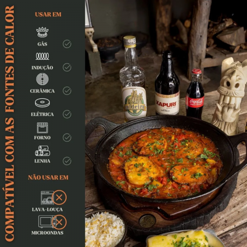 Panela Risoto sem tampa 2,5 litros