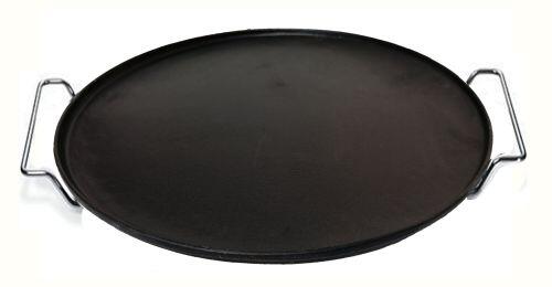 FORMA DE PIZZA DE FERRO 40 CM DIAMETRO COM SUPORTE ARAME