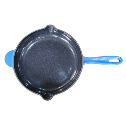 Frigideira de Ferro Esmaltada 27 cm AZUL