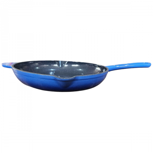 Frigideira de Ferro Esmaltada 27 cm AZUL