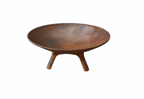 Lareira 60cm Ferro Fundido Envelhecida Braseiro Fogueira