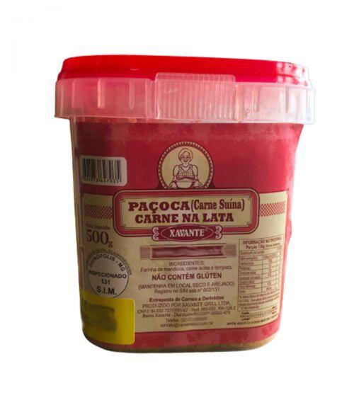Pa�oca Carne na Lata 500 grs Xavante