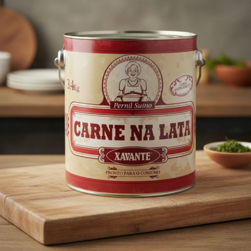 Carne Na Lata Xavante 3,4 kg