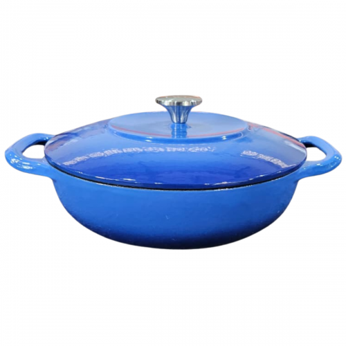 Panela Sopa DE FERRO ESMALTADA Azul 26cm 2,5 Litros LWG