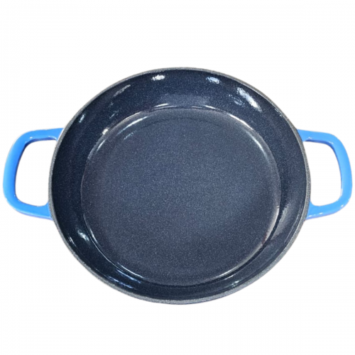 Paella de Ferro Esmaltada 30cm Azul 3,5 Litros LWG