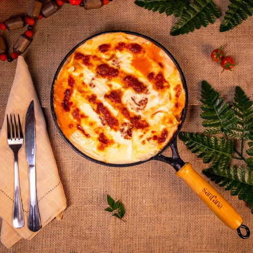 Frigideira Cabo de Madeira 22cm 1,5 litros Sem Tampa Santana