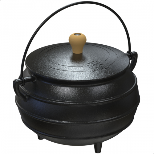 Kit 3 Ca�arola 32 ,26 ,20 Cm e Frigideira 26 e Tripe 5L Lib