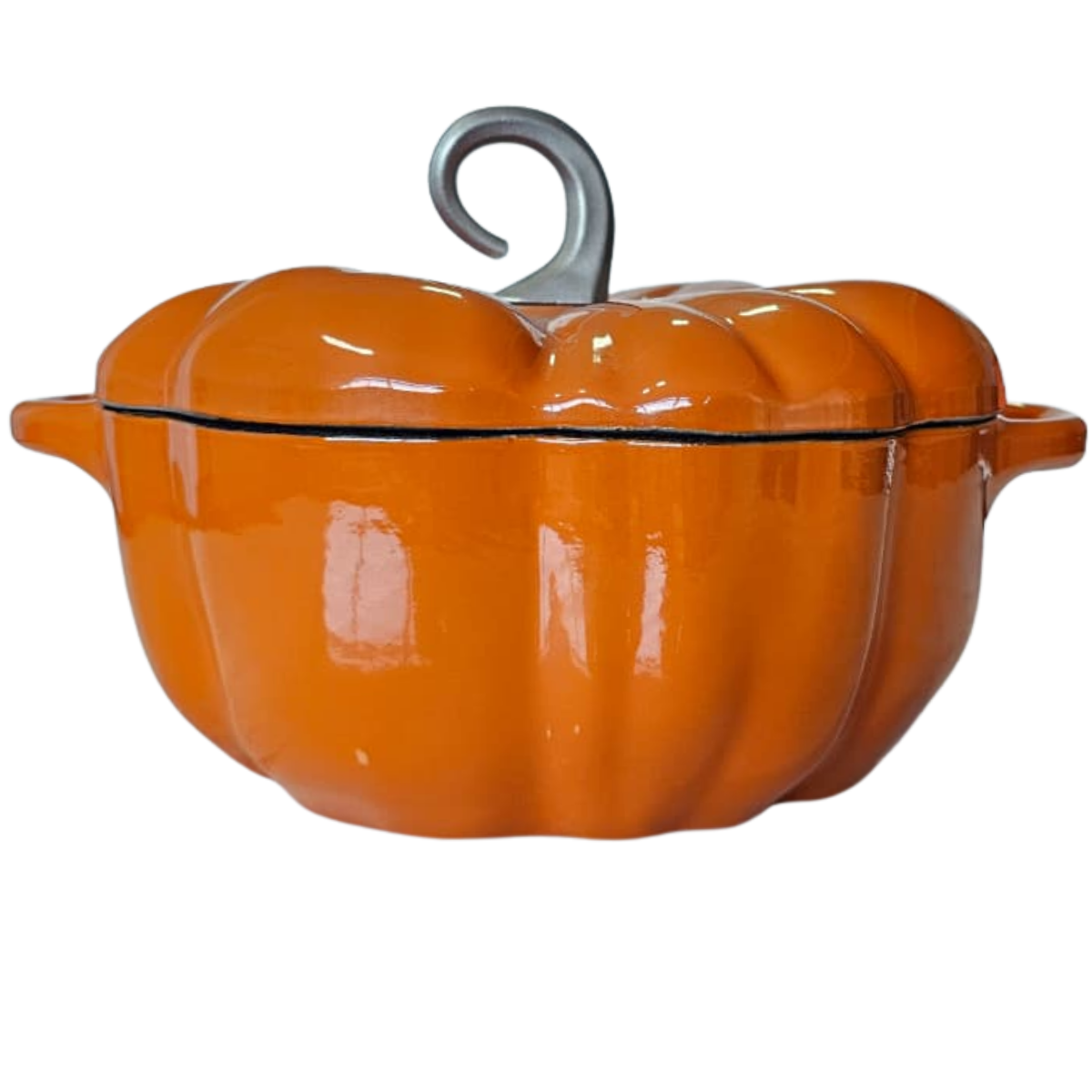 Panela Esmaltada Caçarola Ferro Staub Abobora 24cm Laranja