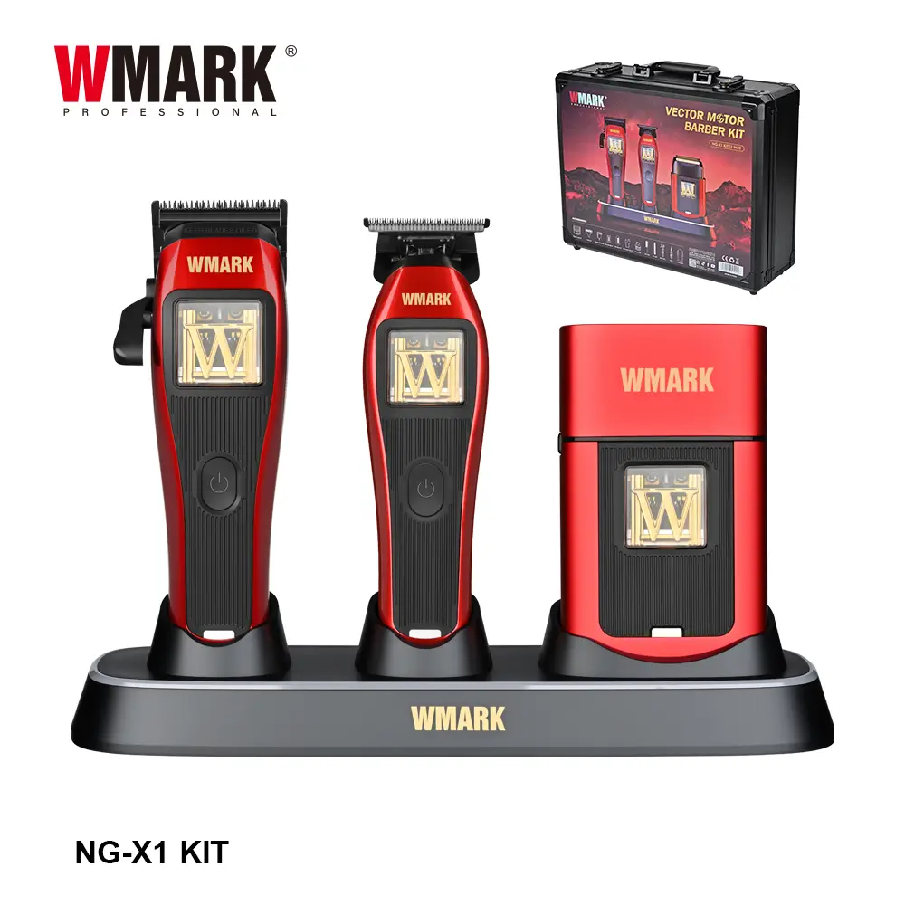 Comprar WMARK NG-X1 KIT Kit profissional de barbeiro com motor