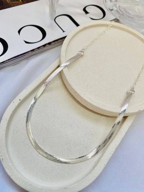 Chocker Fita M Prata