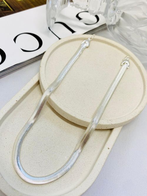 Chocker Malha M Prata