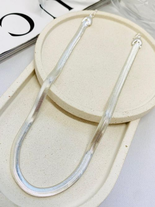 Chocker Malha M Prata