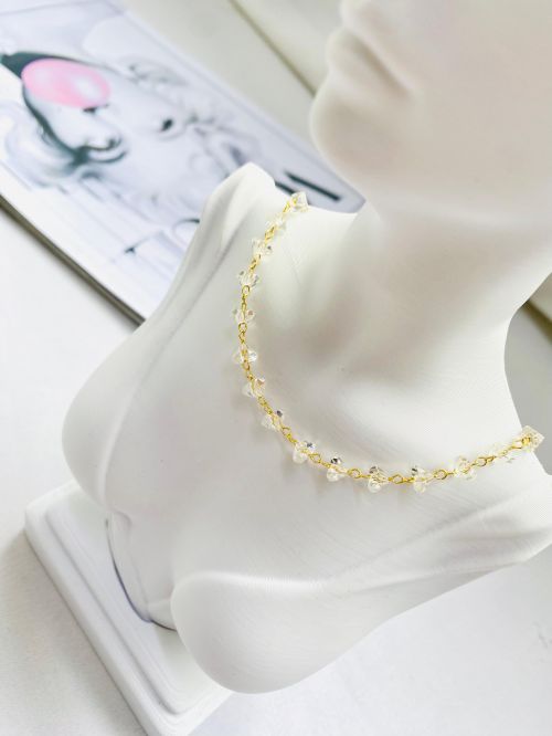 Chocker Cascalho Dourado