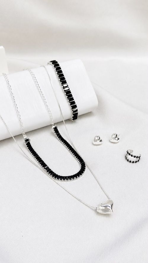 Kit Duo Black Prata
