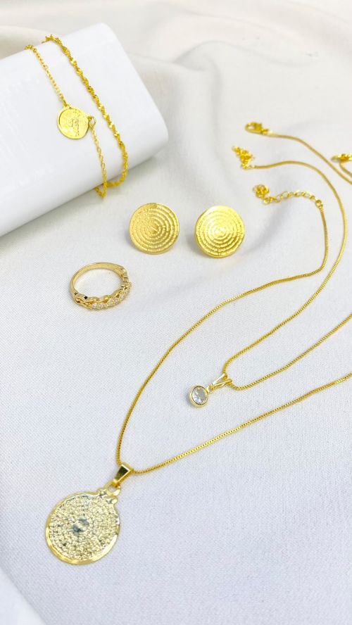 Kit Religiosa Dourado