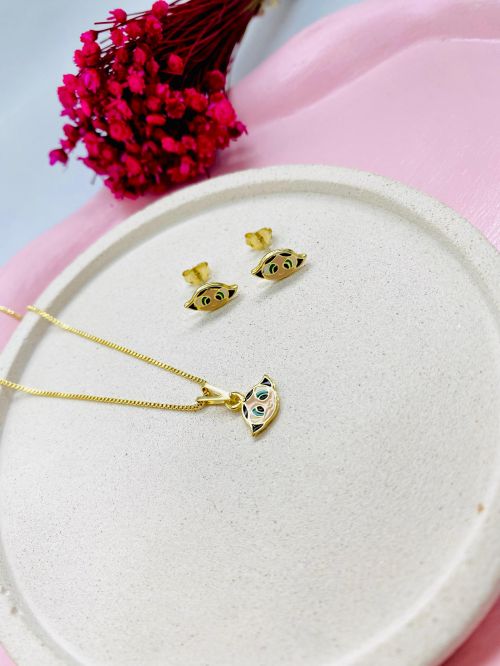 Conjunto Infantil Docinho Dourado