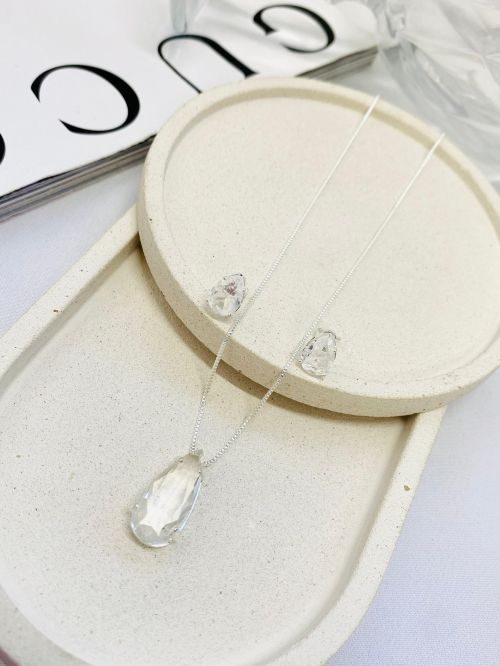 Conjunto Gota Prata