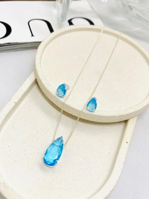 Conjunto Gota Prata