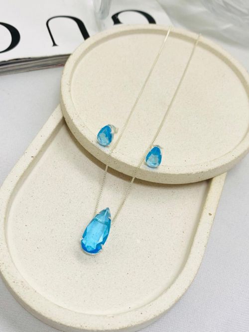 Conjunto Gota Prata