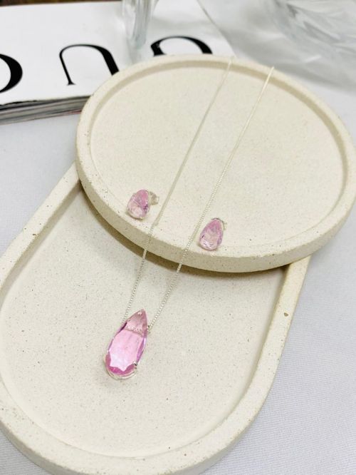 Conjunto Gota Prata