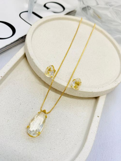 Conjunto Gota Dourado