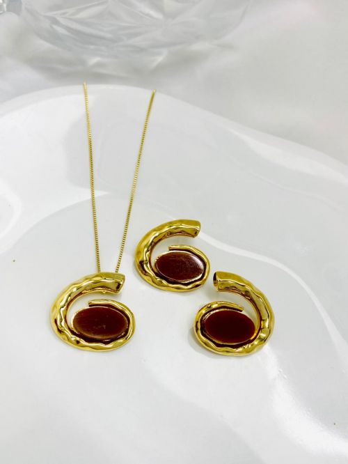 Conjunto Aurielle Dourado Premium