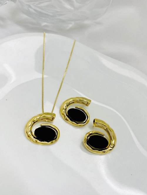 Conjunto Aurielle Dourado Premium