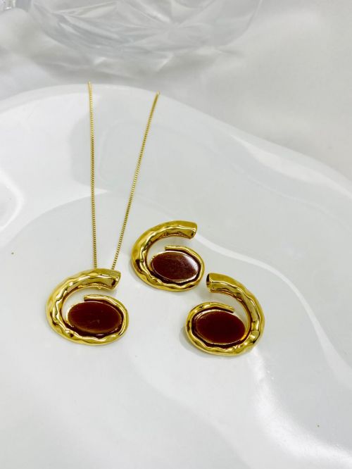 Conjunto Aurielle Dourado Premium