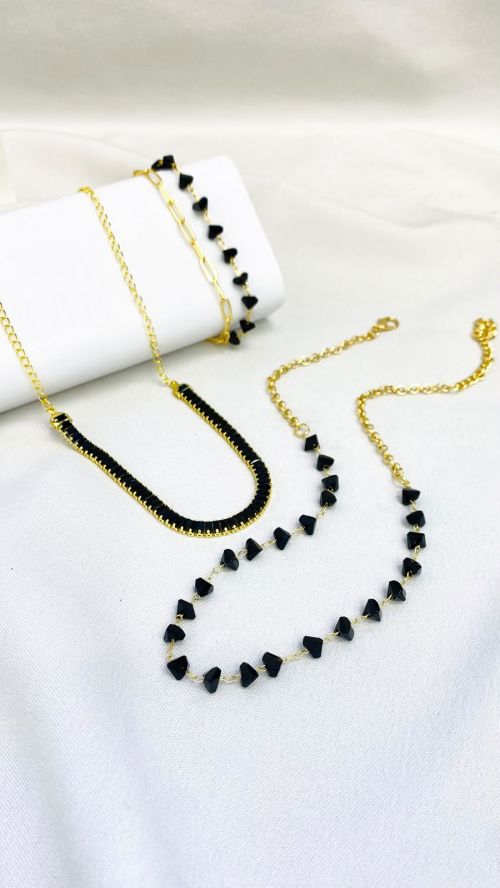 Kit Black  Dourado