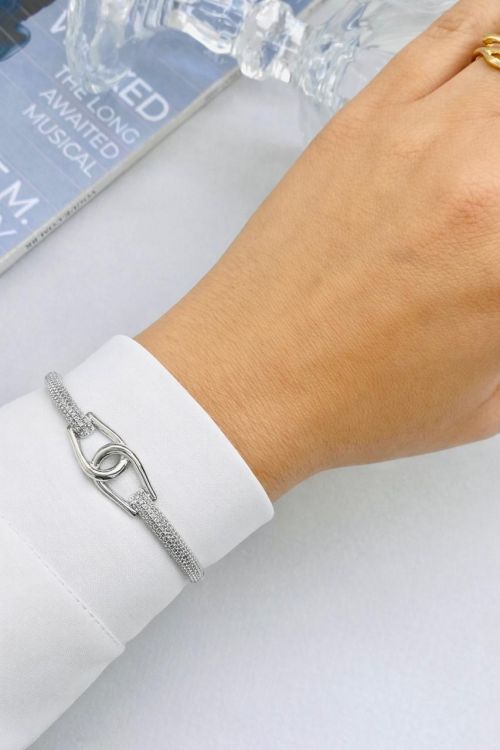 Bracelete Luz Serena Prata