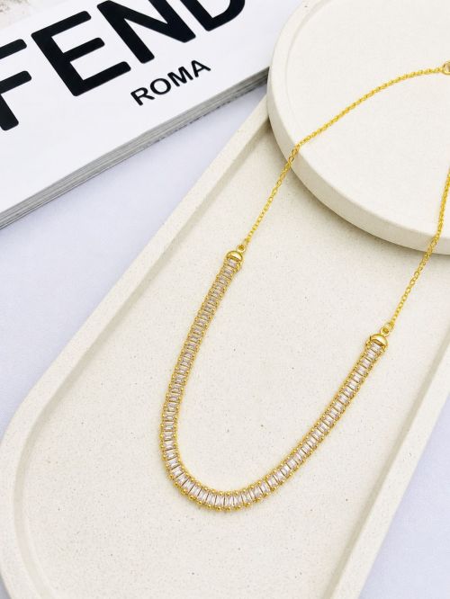 Chocker Riviera Mini Baguete Dourado