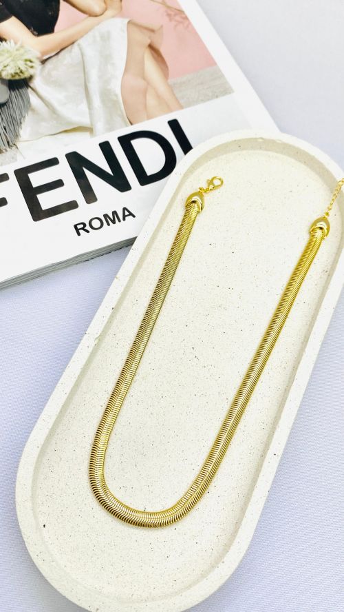 Chocker Malha G Dourado