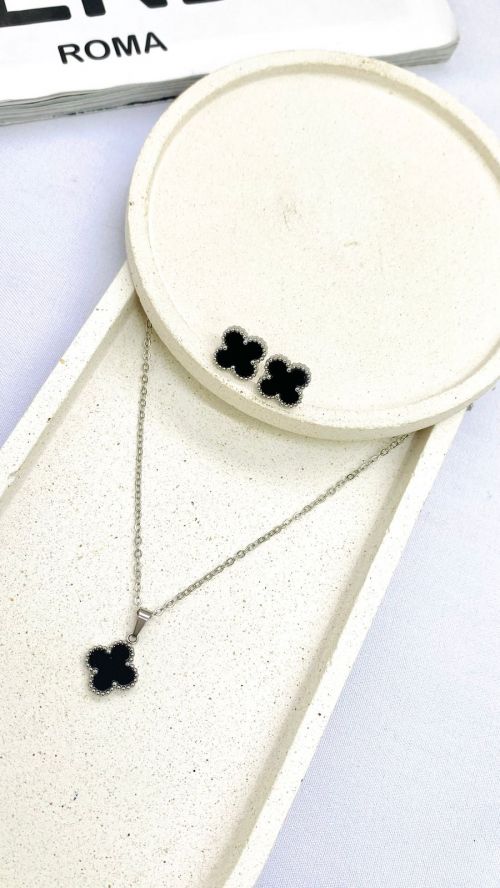 Conjunto Virginia Prata A�o Inox