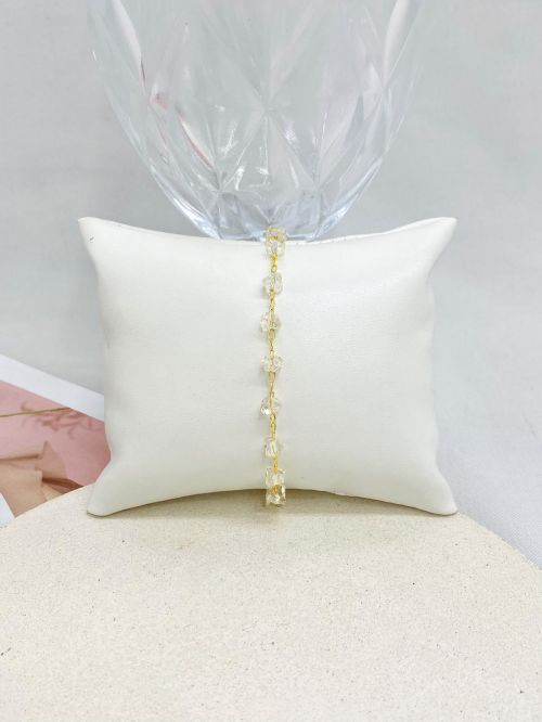 Pulseira Cascalho Dourado