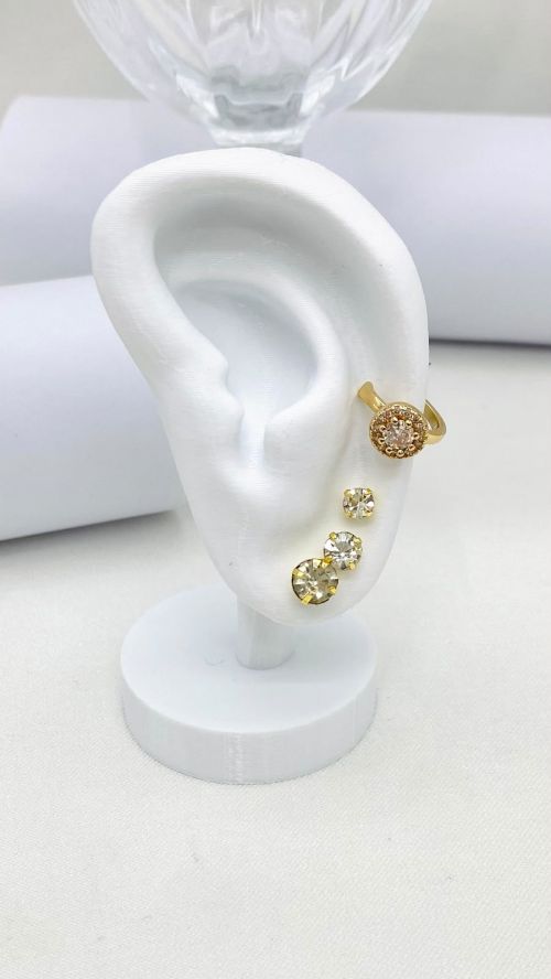 Piercing Fake Realeza Dourado
