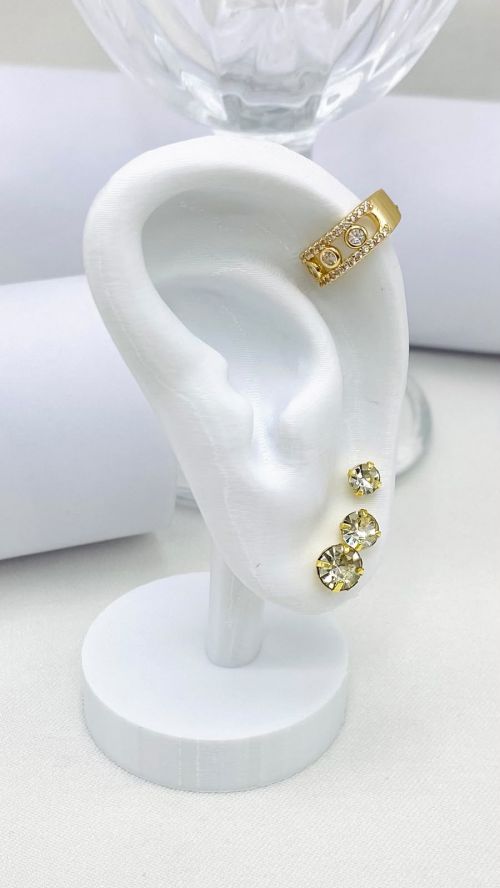 Piercing Fake Golden Dourado
