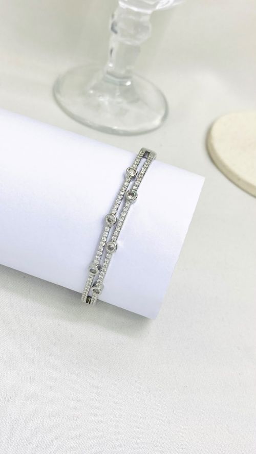 Bracelete Duo Lumina Prata