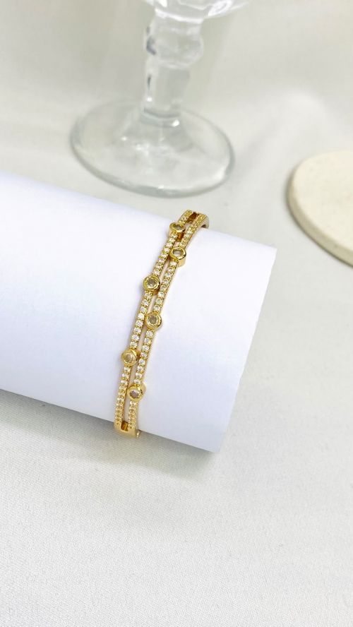 Bracelete Duo Lumina Dourado
