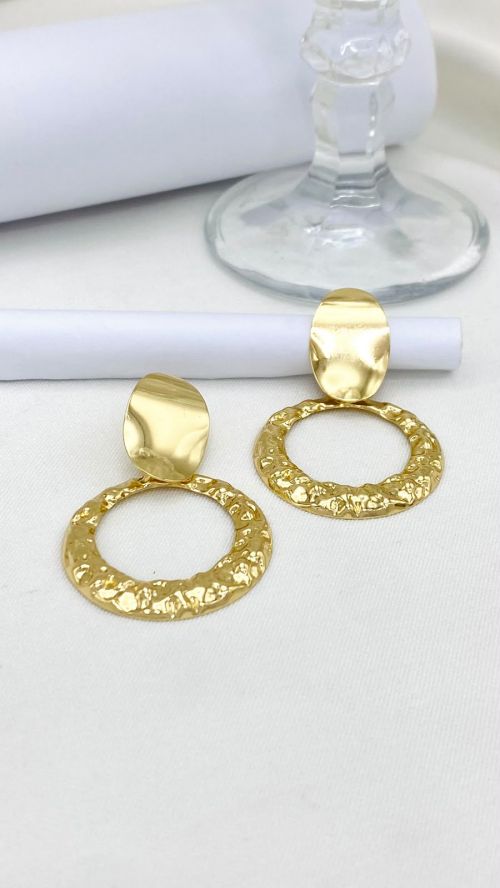 Brinco Metalic Dourado