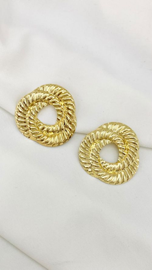 Brinco Tree Inspira��o Zara Dourado